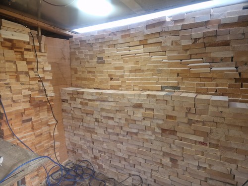 Off cuts timber firewood - off,