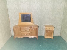 Scale dolls house wooden - house,