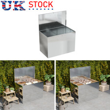 Large 64L Galvanised Feed Bins