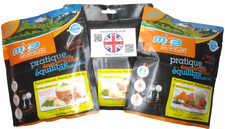 6x MX3 Freeze Dried Main Meal Pouches - MRE - Hiking - Ration - Camping Fishing