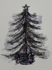 Original pen & ink wash