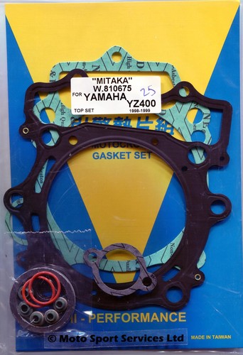 Top end gasket set - end,
