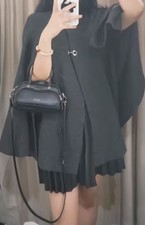 Zara viral Knit Cape Sweater