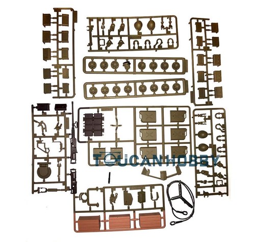 Tank plastic decoration - rc,
