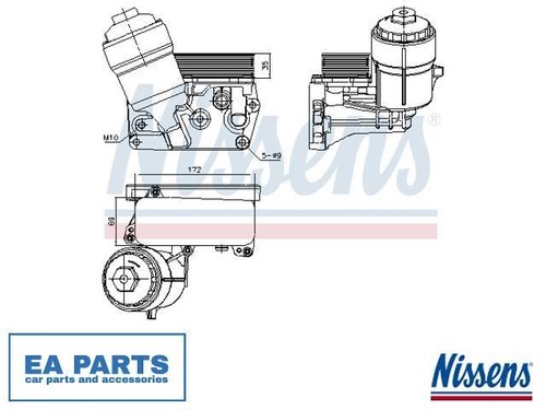 Oil cooler engine for - oil, cooler,