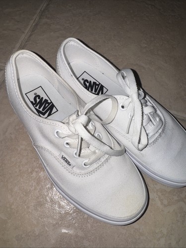 White vans youth size - white, 5