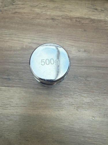 500g calibration test - 500g, weight
