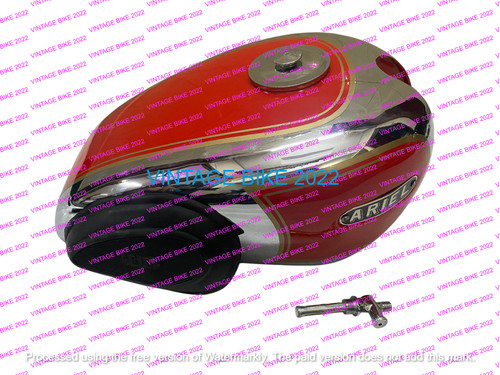 Ariel 350cc red painted - ariel,