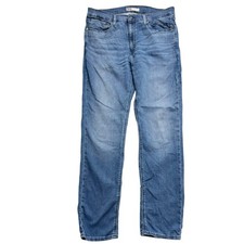 Levis Signature Jeans W36 L32 Mens Light Blue Slim Fit Stretch Denim (E)