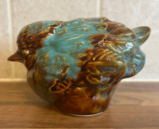 Jie Keramik Swelling Bird Figurine Handmade Stoneware By Erik Engqvist 1950s Era