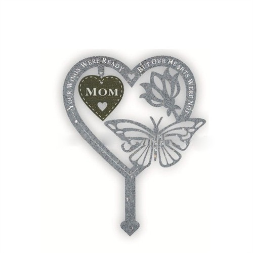 Butterfly wreath grave - butterfly,