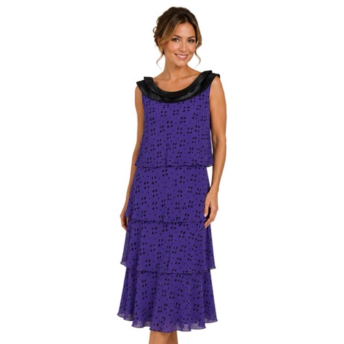 Jacques vert purple dress - jacques,