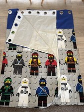 Homemade LEGO Ninjago Minifigure Eyelet Curtains