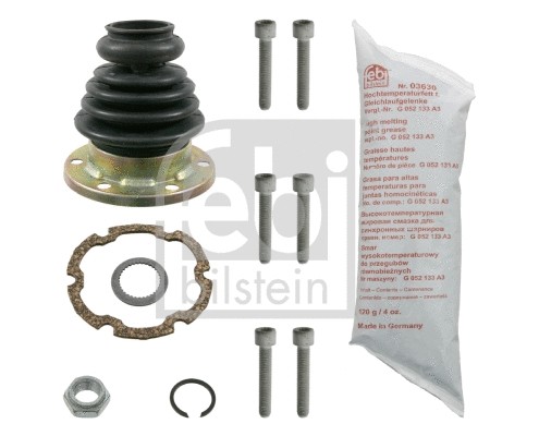 Front right bellow kit - bellow, drive