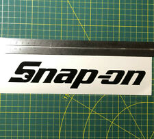 SNAP ON Snap-on LARGE STICKER DECAL 250mm wide for car door toolbox etc.