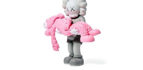Kaws gone grey companion - gone, (kaws