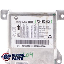 Mercedes W204 Air Module Control Unit SRS Sensor ECU A2048709426