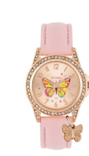 Tikkers Kids Pink Butterfly Watch, without box