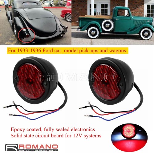 Vintage led brake tail - 2x,