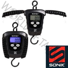 Sonik Digital Folding Fishing Scales Electronic Weigh Carp Coarse 110lb 50kg