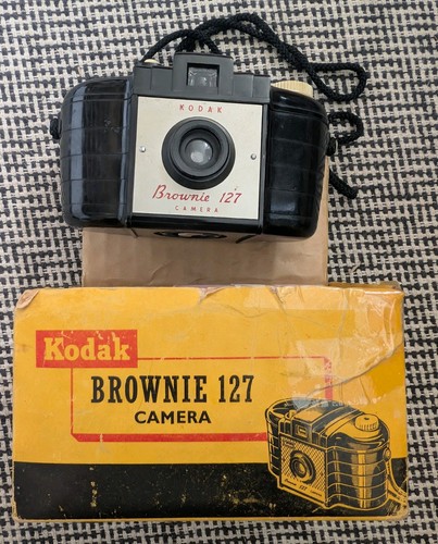 Rare boxed kodak brownie - *rare,