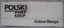 Polski Fiat 125p Colour