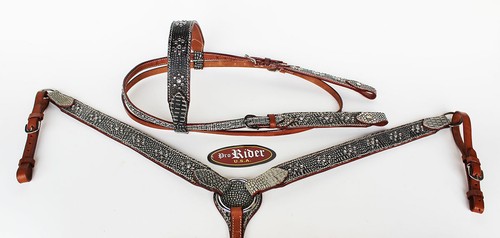 Show tack bridle western - tack,