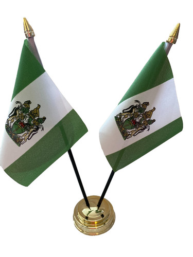 Rhodesia rhodesian flag desk - rhodesian,