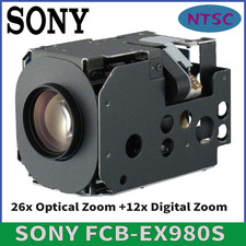 SONY FCB-EX980S 26x Optical Zoom Block Camera CCTV System Analog Camera  Module