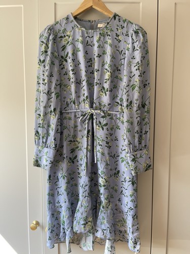 Bennett blue floral dress - lk,