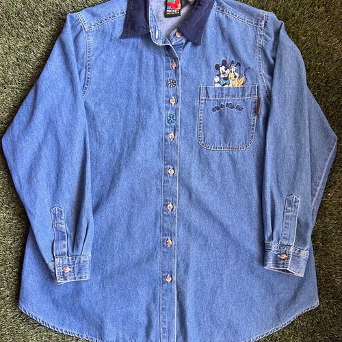 Mickey unlimited denim button - unlimited,