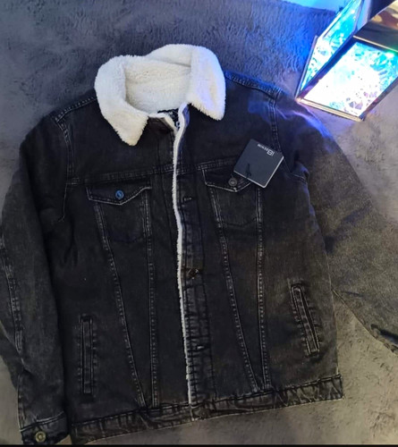 Men black denim - i8,