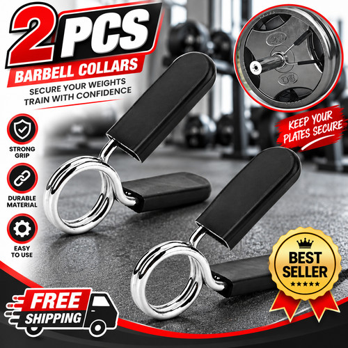 Spring clamp collars - 2x, 1"
