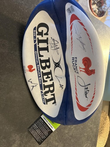 France rugby ball signed - signed, by