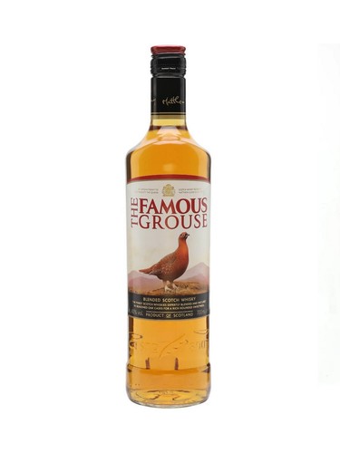 Famous grouse blended scotch - famous,