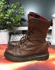 Dr Martens TRIUMPH AIMILIE Leather Brown Boots Size UK 4