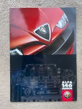1998 Alfa Romeo 146 Junior Car Brochure (UK)