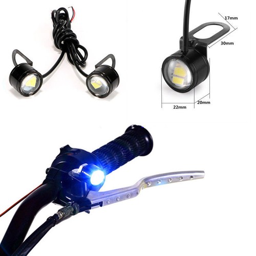 Motorcycle headlight led - 2x,