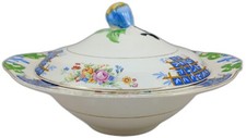 A J Wilkinson Royal Staffordshire Porcelain Lidded Serving Bowl Tureen Floral Vi