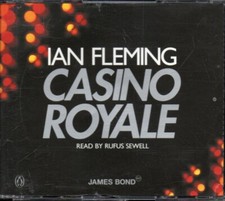 CASINO ROYALE by Ian Fleming - 3xCD Audiobook *James Bond 007* *Rufus Sewell*