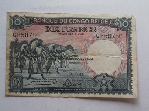 Belgian congo overprint - belgian,
