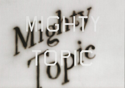 Postcard ruscha mighty - postcard, ed