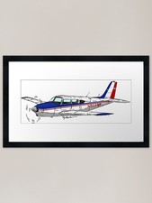 Piper Comanche N9119P Framed