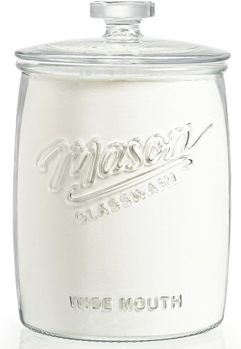 Gallon glass cookie jar - 1,