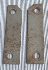 TRIUMPH TR2 TR3 TR3A/B ORIGINAL PAIR OF INNER FRONT WING MOUNTING PLATES 602443