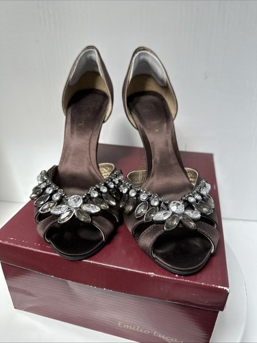 Emilio luca satin diamanté - emilio,
