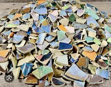 Mosaic pottery pieces - pieces, shards