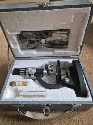 Vintage optical microscope - vintage,