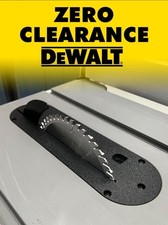 Dewalt Table Saw Zero Clearance Insert Black