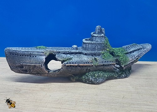 Aquarium ornament small - small, wreck